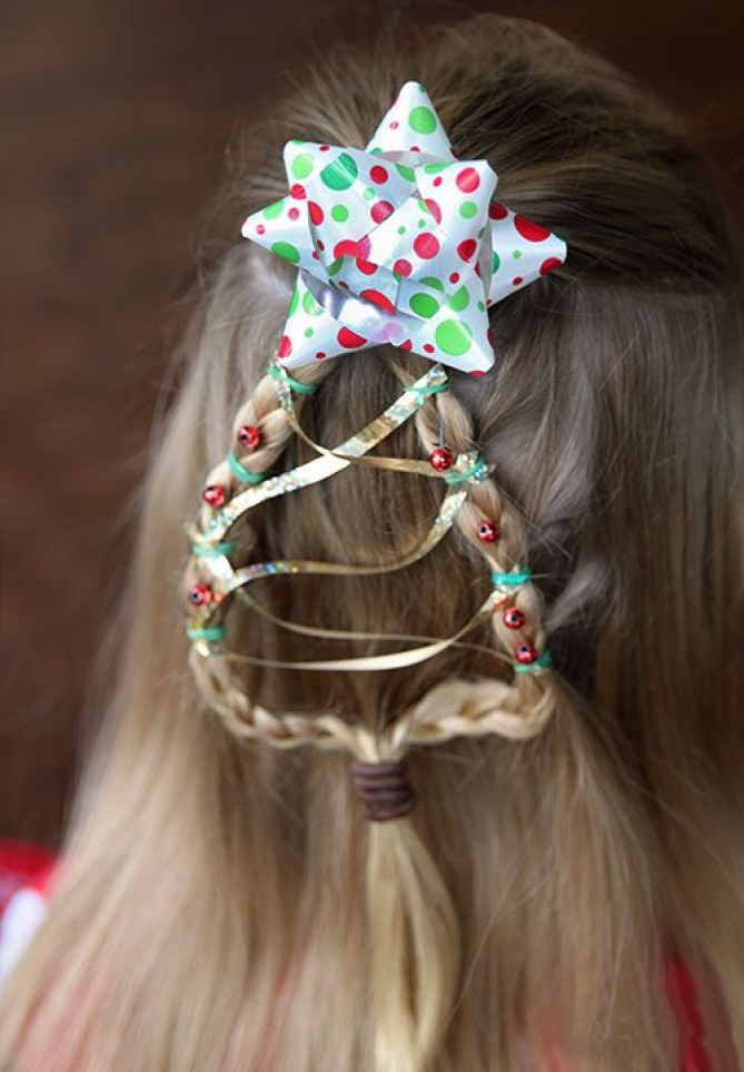 Ideas de peinados originales y divertidos para niñas inspirados en la  navidad – Monet Boutique